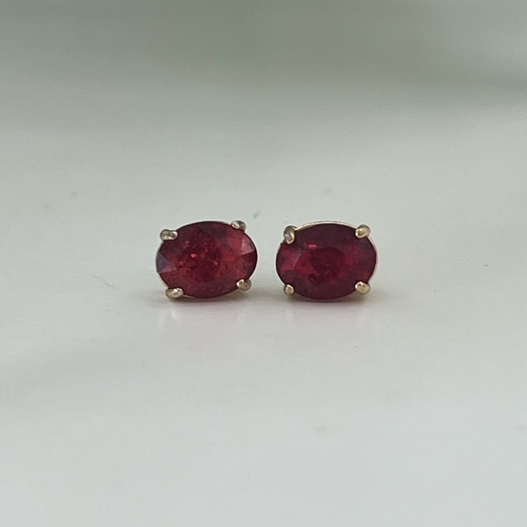 Stella & Dot Jewelry - New Stella & Dot Ruby Red Stud Earrings